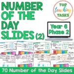 Preview Number of the day phase 2 year 6 set 2