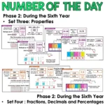Preview Number of the day phase 2 year 6 set 2 b