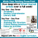 Living by the Maramataka Whole Class Teaching Activities a