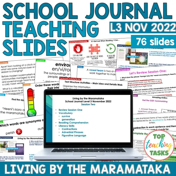 Living by the Maramataka Whole Class Teaching Activities Living by the Maramataka Whole Class Teaching Activities