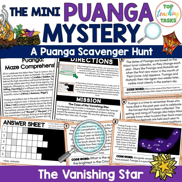 The Puanga Mini Mystery The Puanga Mini Mystery