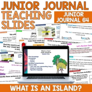 Whole Class Junior Journal 64 Resource Year 3: What is a Tree?