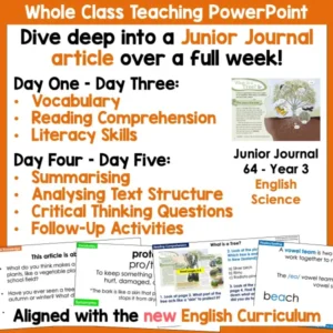 What is a Tree Junior Journal 64 Whole Class a