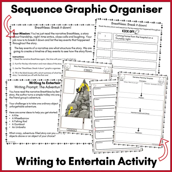 Breathless Story Library Activities b Breathless Story Library Activities b