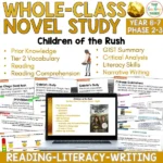 Children of the Rush Novel Study activities