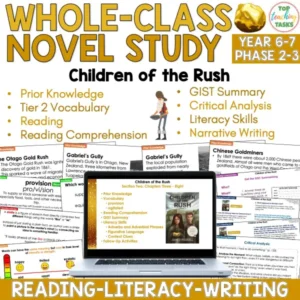 Children of the Rush Whole-Class Novel Study Year 6-7 Phase Two and Three