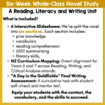 Children of the Rush Novel Study activities a