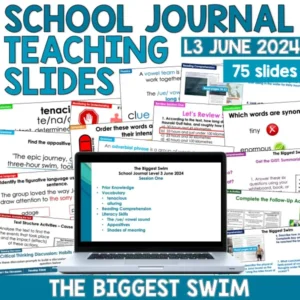Whole Class School Journal Resource Year 5 and 6 - The Biggest Swim