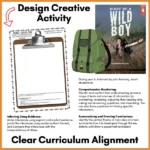 Diary of a Wild Boy Story Library Activities c