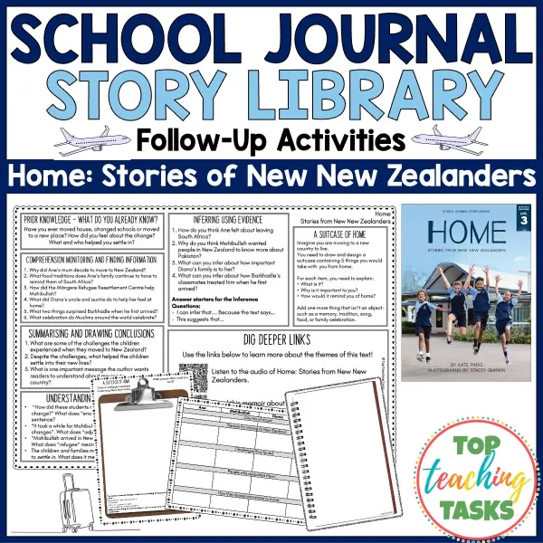 Home Story Library Activities