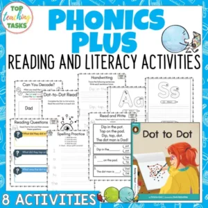 Dot to Dot Ready to Read Phonics Plus Kākano Seed Activities