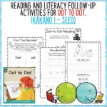 Dot to Dot Follow-Up Activities a