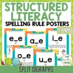 Phonological awareness activities Split digraphs