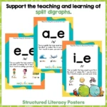 Phonological awareness activities Split digraphs a