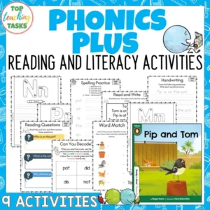 Pip and Tom Ready to Read Phonics Plus Kākano Seed Activities