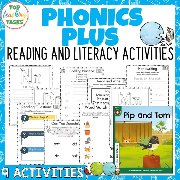 Pip and Tom Follow-Up Activities
