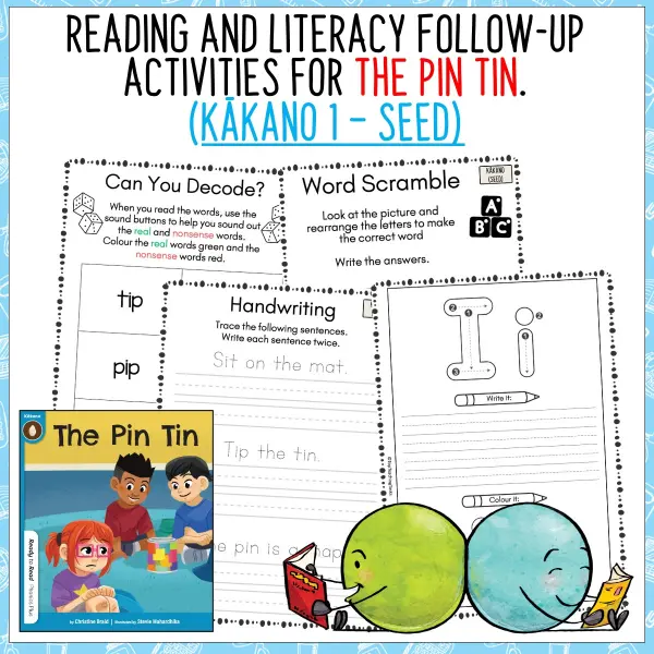 The Pin Tin Follow-Up Activities a The Pin Tin Follow-Up Activities a