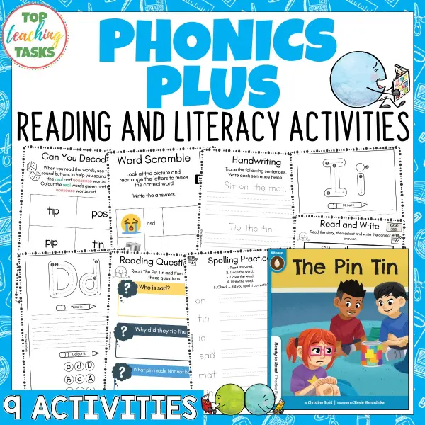 The Pin Tin Follow-Up Activities The Pin Tin Follow-Up Activities