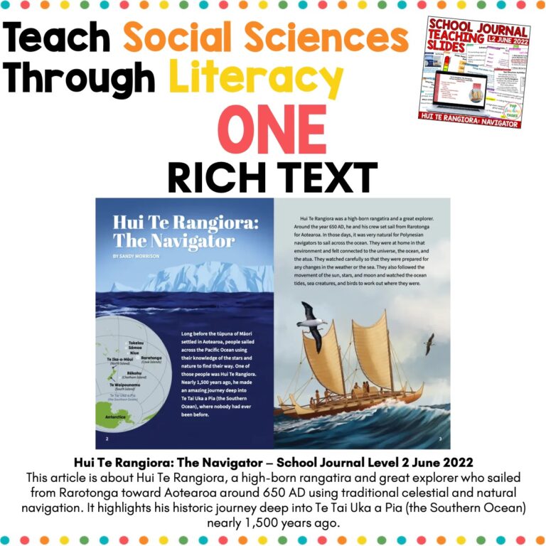Teaching Science, Social Sciences and Technology Through Literacy