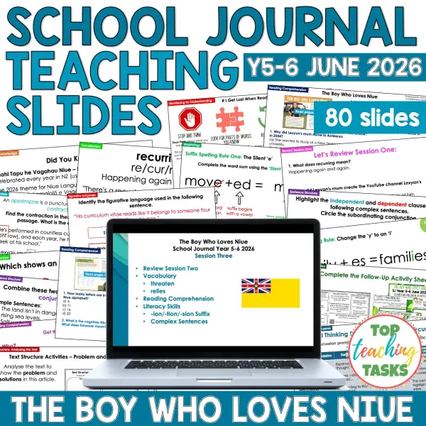 The Boy Who Loves Niue School Journal Year 5-6 June 2026 Whole Class The Boy Who Loves Niue School Journal Year 5-6 June 2026 Whole Class